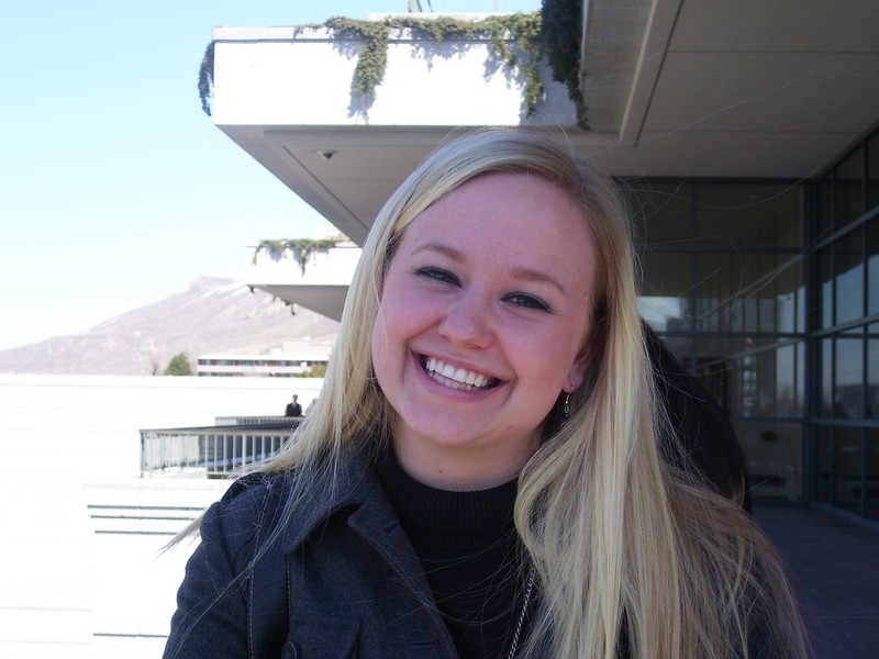 Celeste at the Conference center.jpg